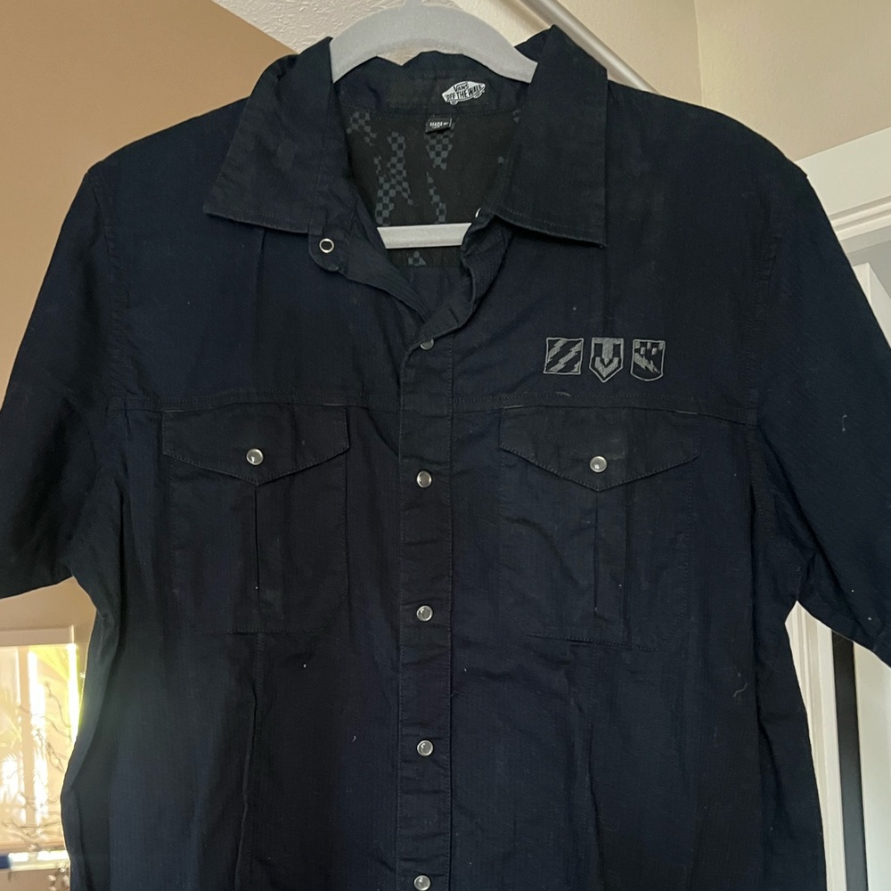(2) Vans men’s shirt / button up